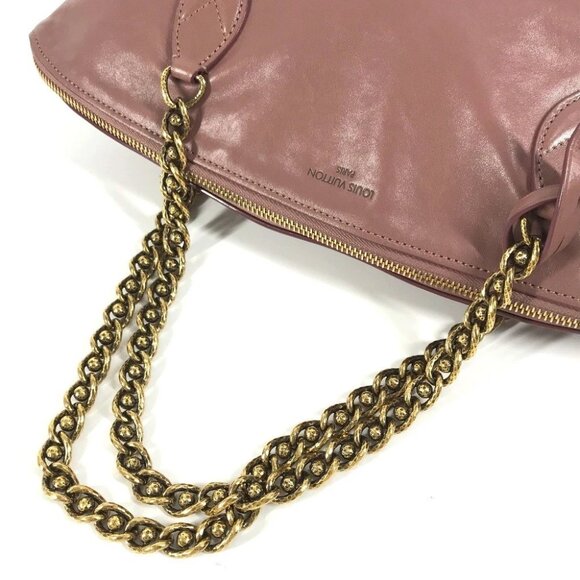 LOUIS VUITTON M94358 Lockit Chain Double Chain Shoulder Tote Bag Shoulder Bag - Picture 9 of 16